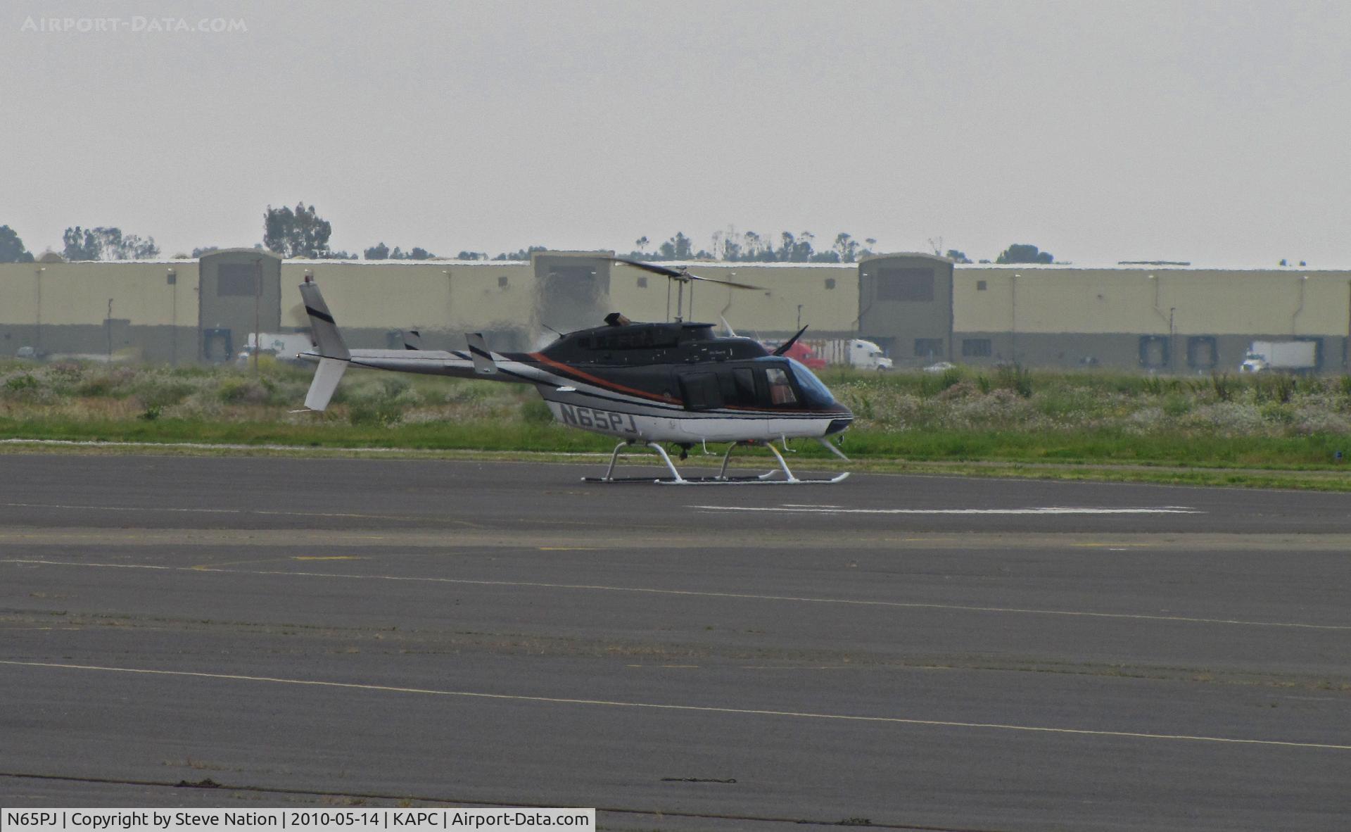 N65PJ, 1985 Bell 206L-3 LongRanger III C/N 51127, P J Helicopters 1985 206L-3 at Napa, CA
