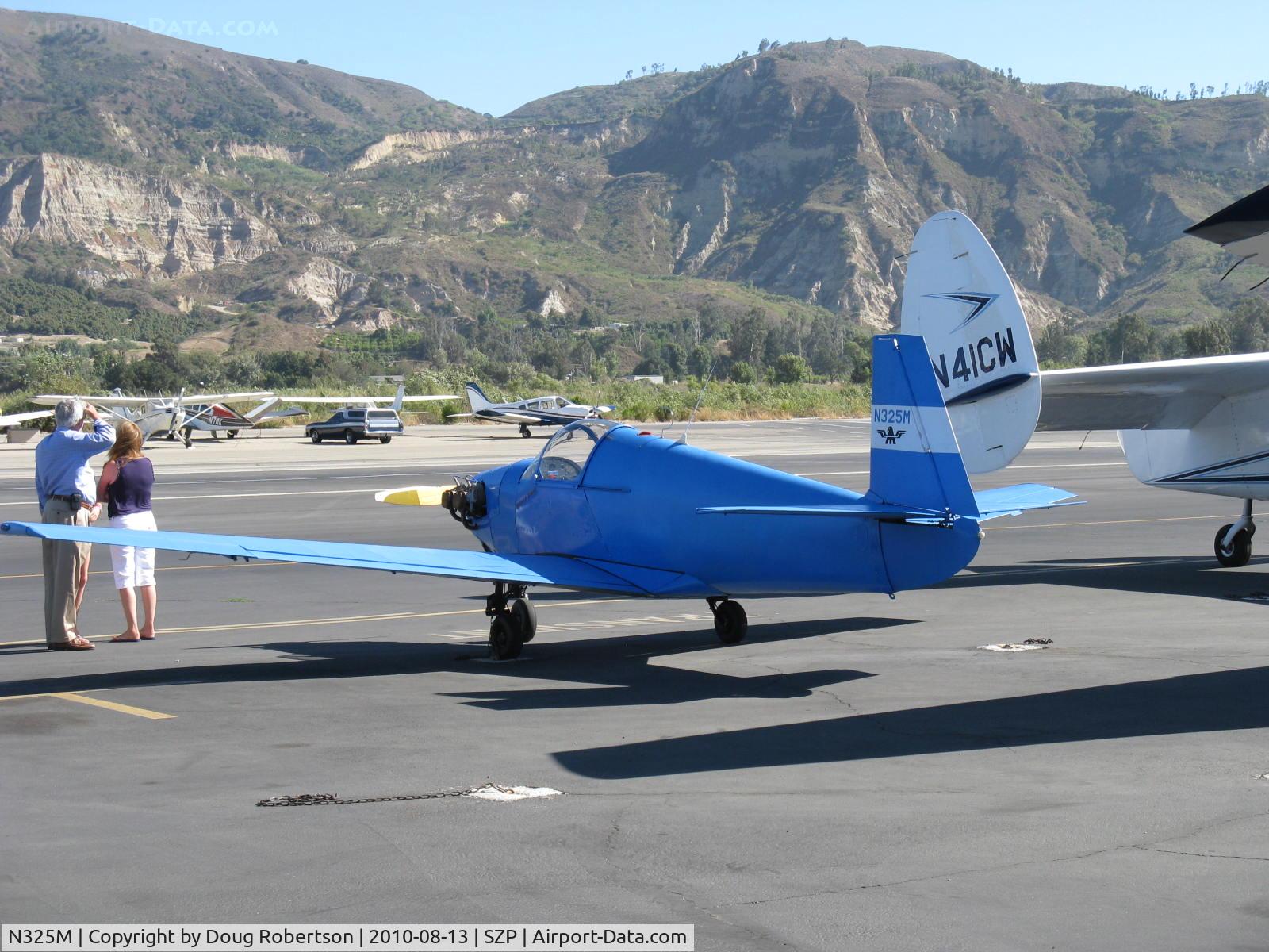 N325M, 1950 Mooney M-18C C/N 206, 1950 Mooney M-18C MITE, Continental A&C65 65 Hp