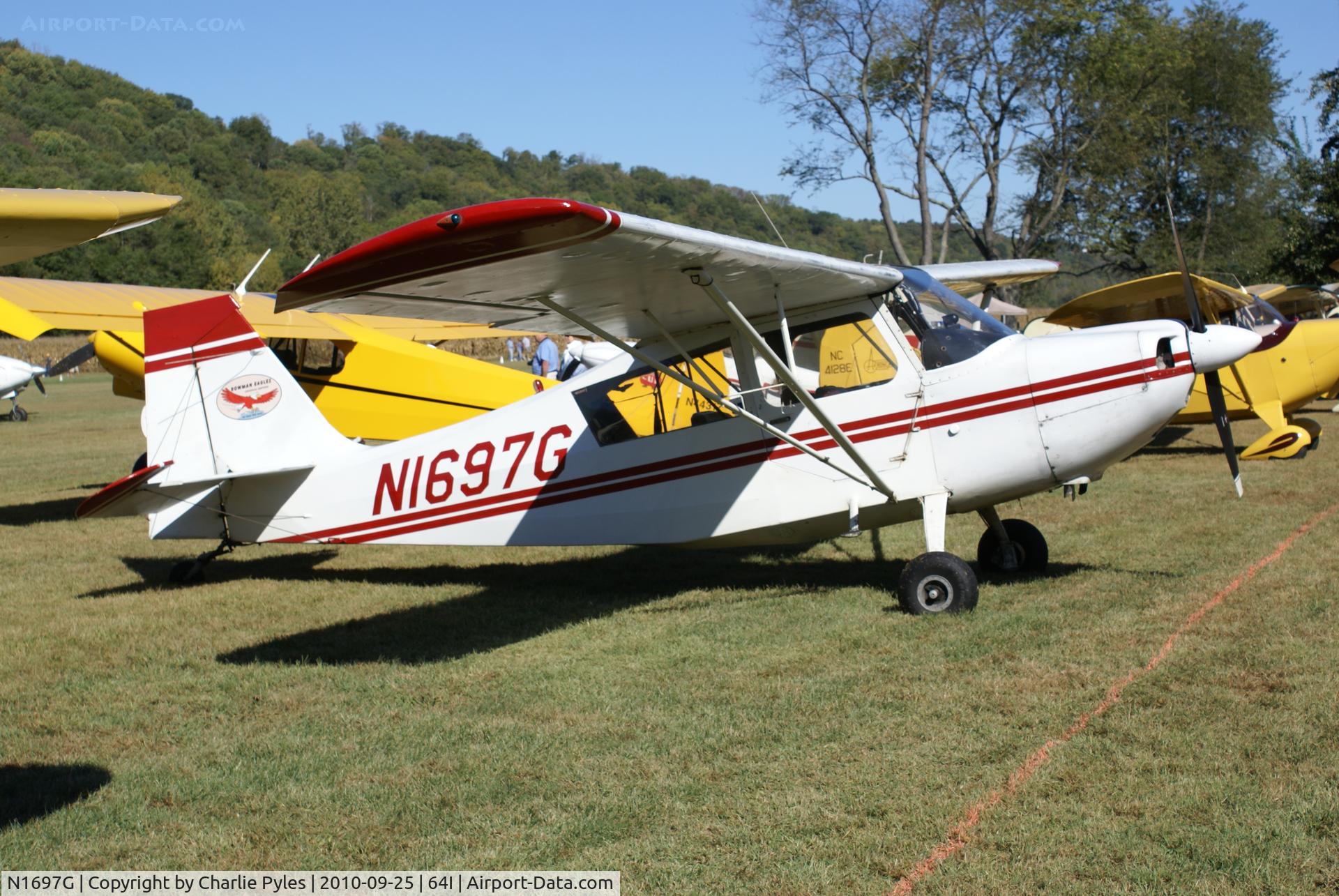 N1697G, 1968 Champion 7ECA Citabria C/N 581, The world's best aviation photographers are our friends.