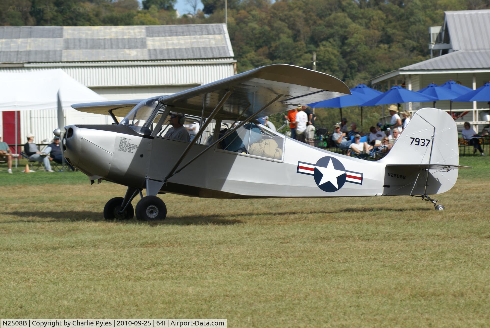 N2508B, Aeronca 7BCM C/N 47-937, .