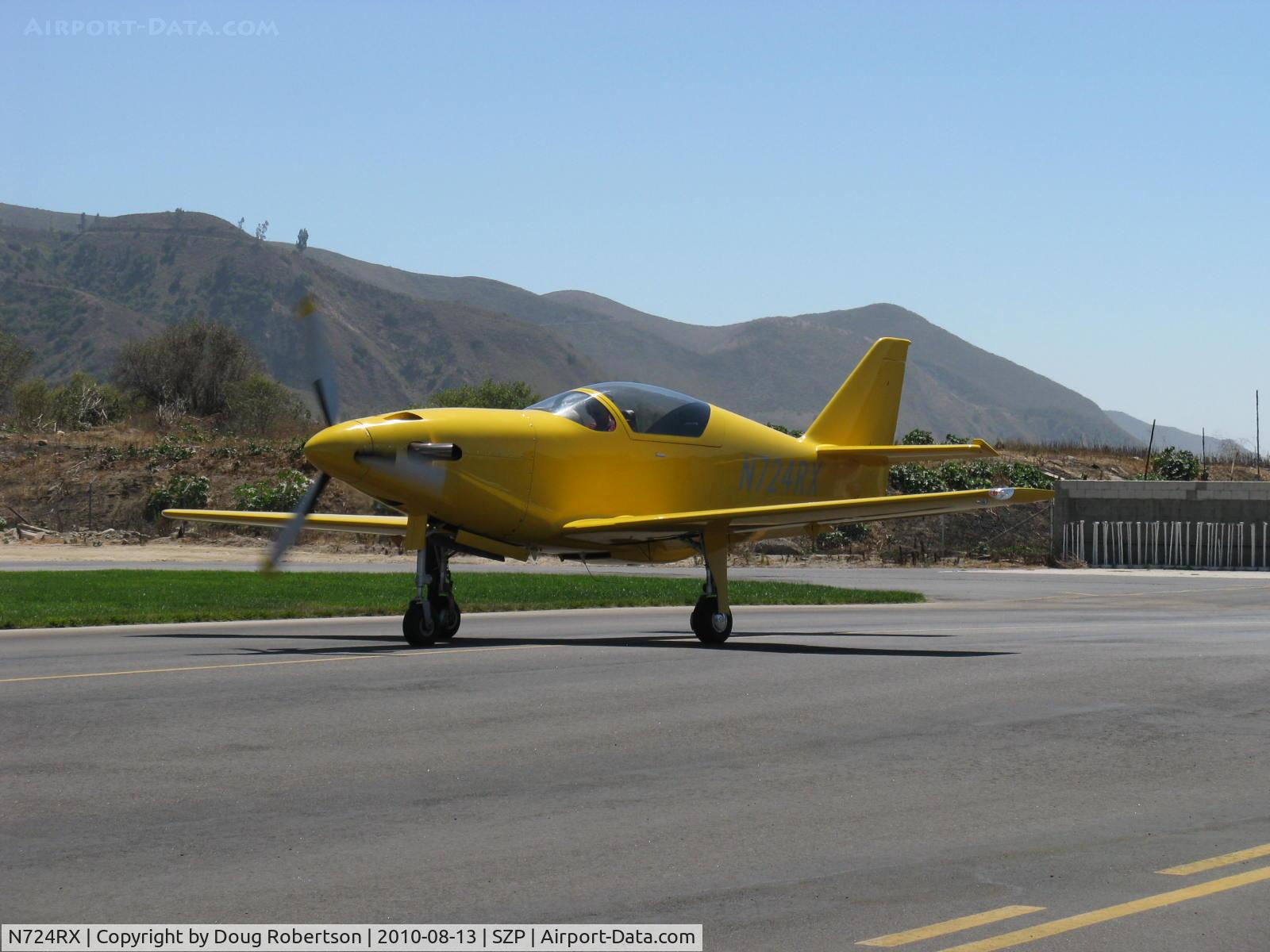N724RX, 2006 Legend Aircraft Legend C/N 001, 2006 Snead SPECIAL TURBINE LEGEND, Walter M601-D 724 shp Turbine, taxi