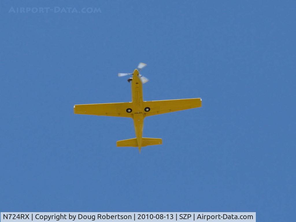 N724RX, 2006 Legend Aircraft Legend C/N 001, 2006 Snead SPECIAL TURBINE LEGEND, Walter M601-D 724 shp Turbine, high speed pass