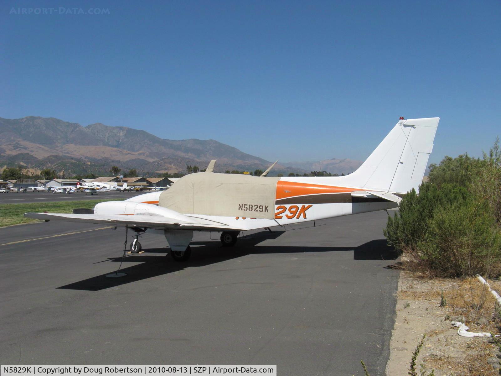 N5829K, 1965 Beech 95-B55 (T42A) Baron C/N TC-911, 1965 Beech 95-B55 BARON, two Continental IO-470-L 260 Hp each