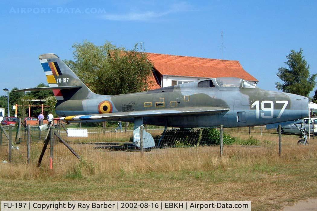 FU-197, Republic F-84F Thunderstreak C/N Not found (52-6584), Republic F-84F Thunderstreak [Unknown] Balen-Keiheuvel~OO 16/08/2002