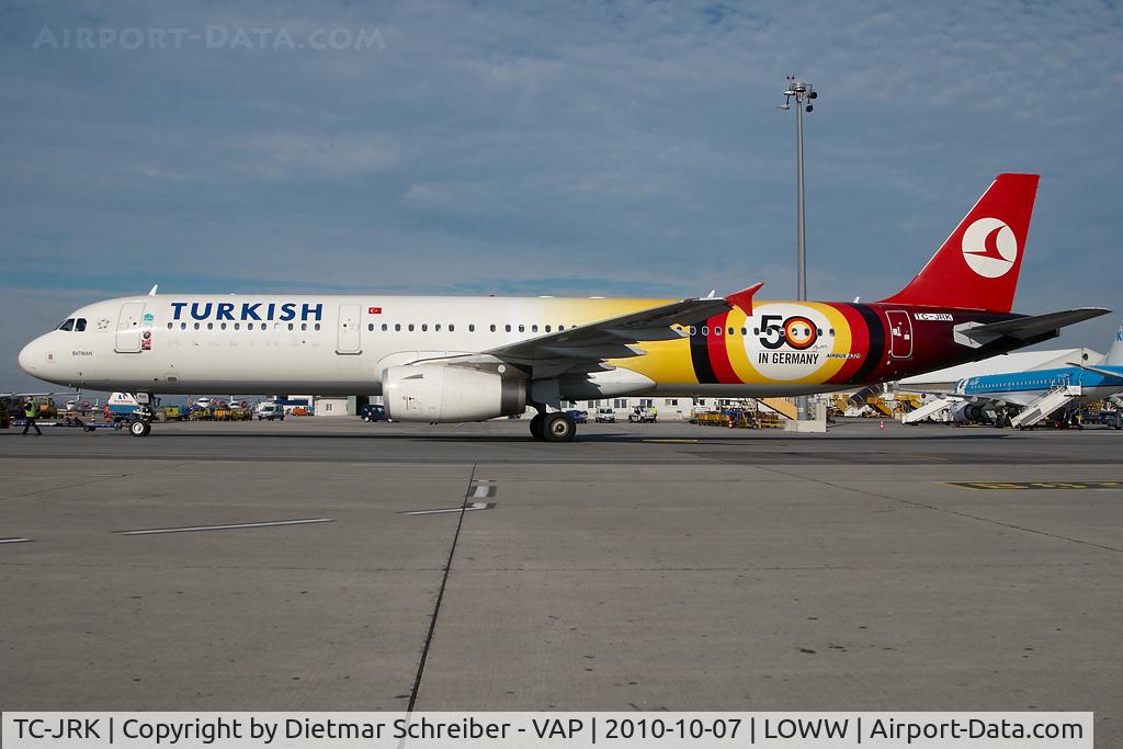 TC-JRK, 2008 Airbus A321-231 C/N 3525, THY Airbus A321
