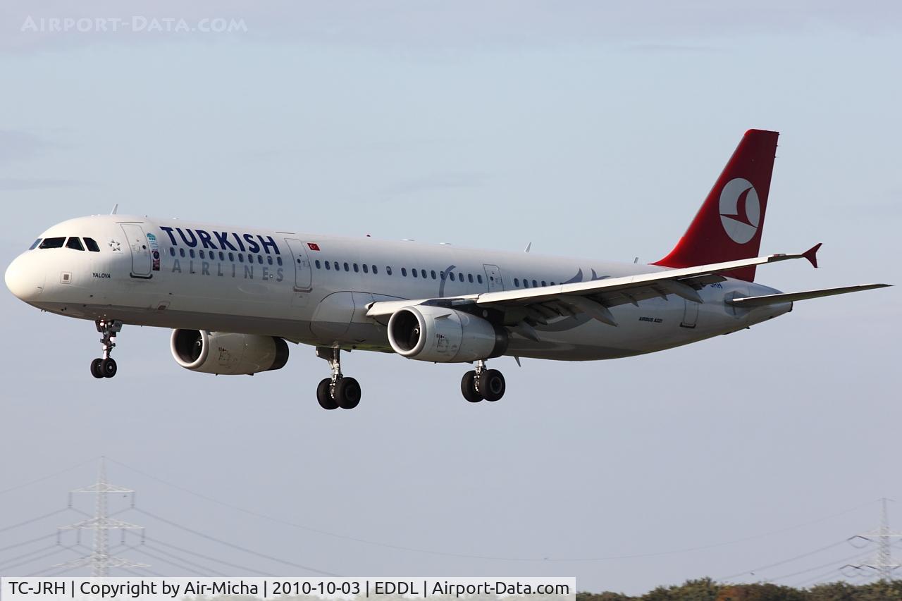 TC-JRH, 2008 Airbus A321-231 C/N 3350, Turkish Airlines, Airbus A321-231, CN: 3350, Aircraft Name: Yalova