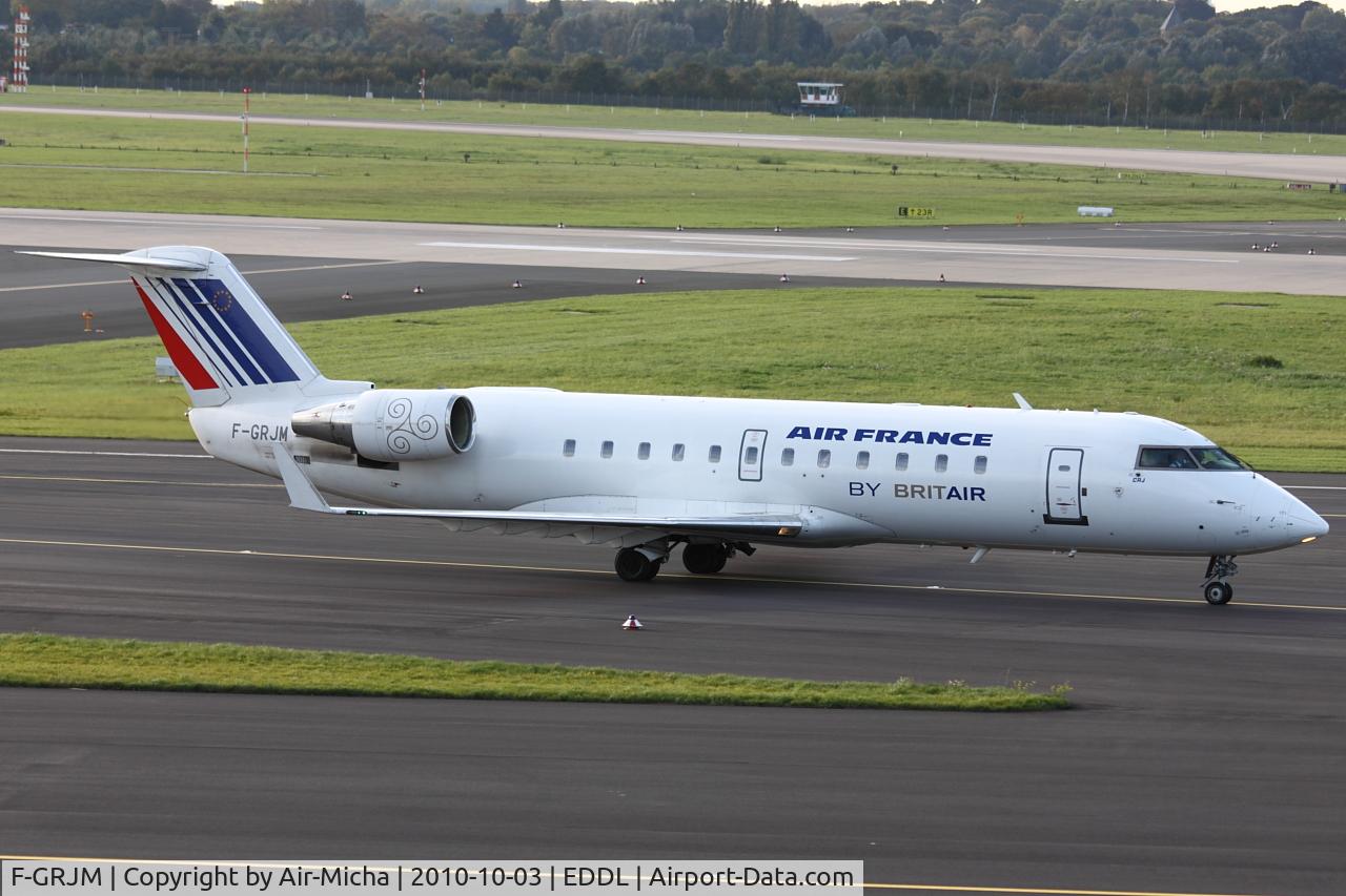 F-GRJM, 1998 Canadair CRJ-100ER (CL-600-2B19) C/N 7222, Brit Air, Canadair CL-600-2B19 Regional Jet CRJ-100ER, CN: 7222