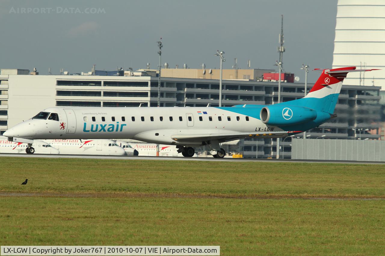 LX-LGW, 1999 Embraer EMB-145LU (ERJ-145LU) C/N 145135, Luxair
