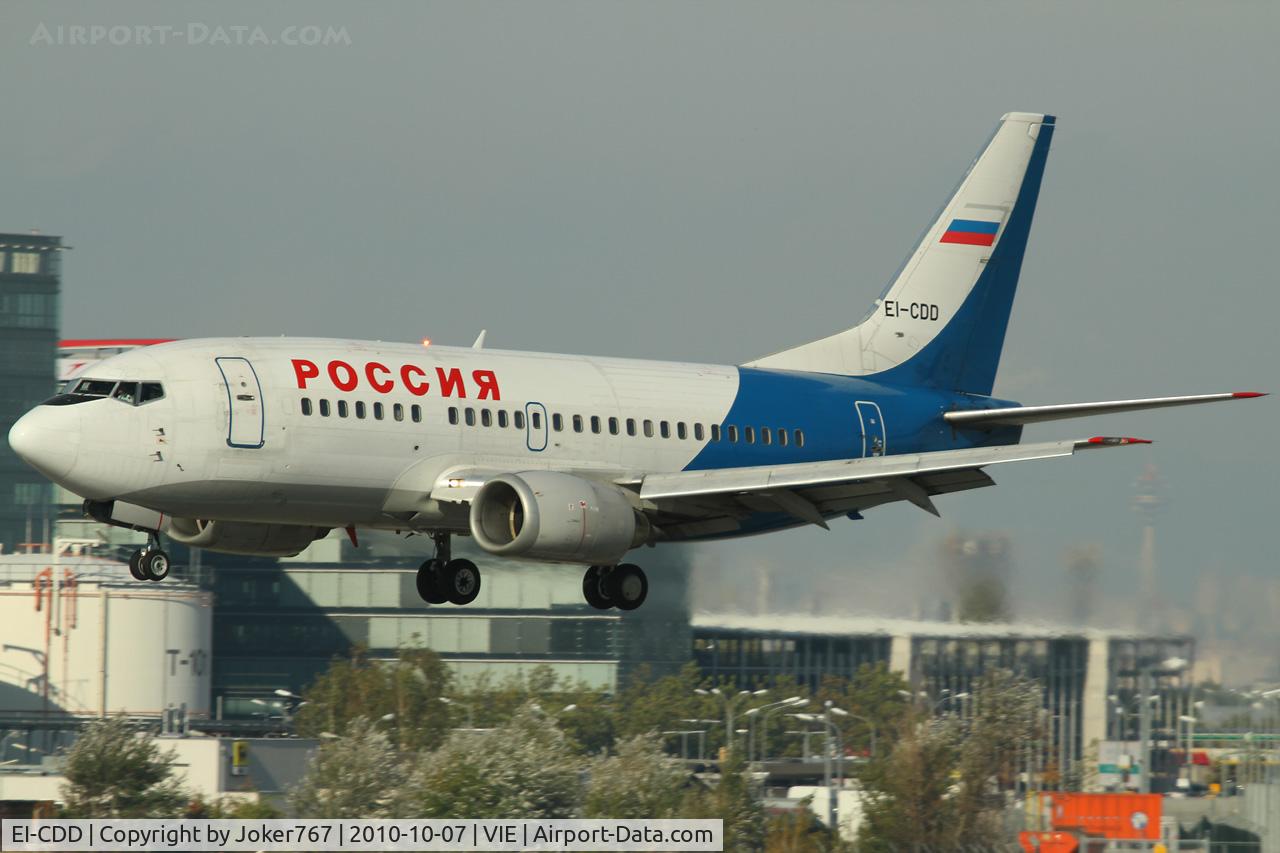 EI-CDD, 1991 Boeing 737-548 C/N 24989/1989, Rossiya