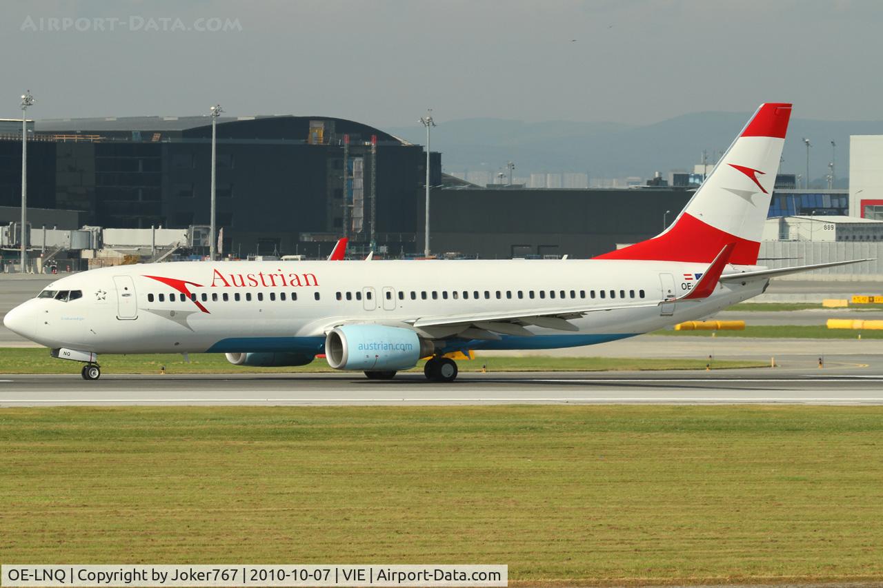 OE-LNQ, 2003 Boeing 737-8Z9 C/N 30421, Austrian Airlines