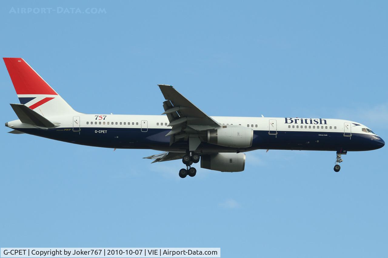 G-CPET, 1998 Boeing 757-236 C/N 29115, British Airways
