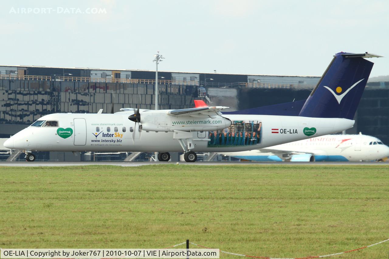 OE-LIA, 1997 De Havilland Canada DHC-8-314 Dash 8 C/N 505, Intersky