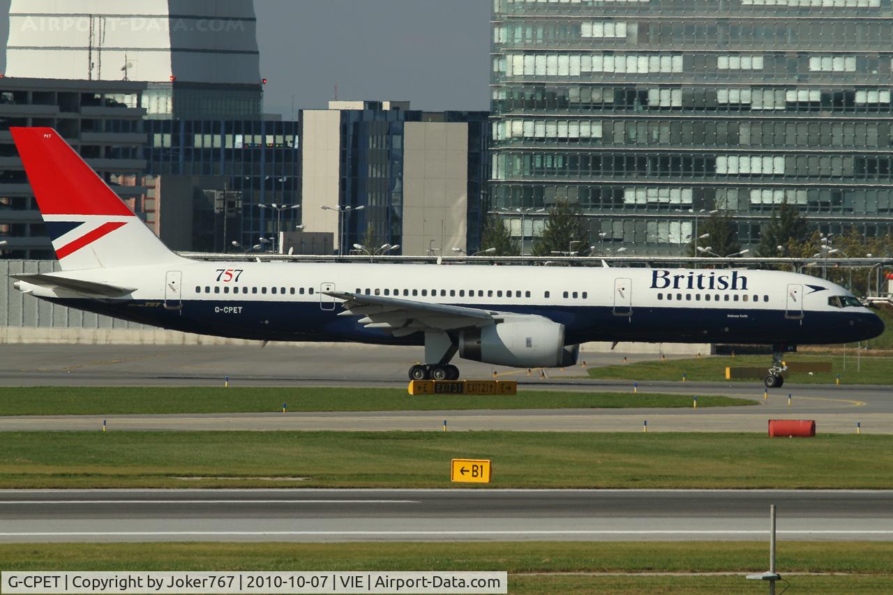 G-CPET, 1998 Boeing 757-236 C/N 29115, British Airways