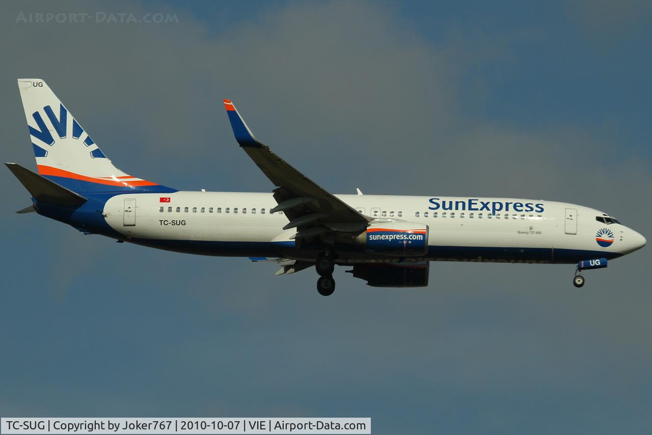 TC-SUG, 2002 Boeing 737-8CX C/N 32365, SunExpress