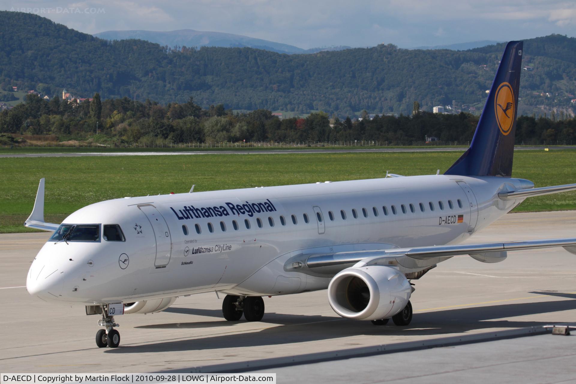 D-AECD, 2010 Embraer 190LR (ERJ-190-100LR) C/N 19000337, .