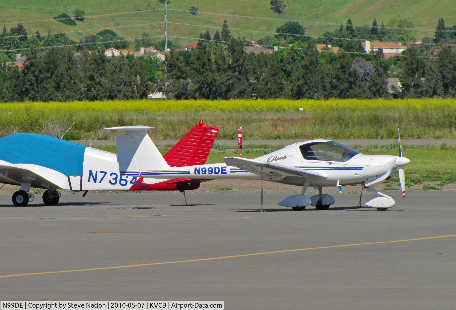 N99DE, 1996 Diamond DA-20A-1 Katana C/N 10154, 1996 Diamond Aircraft Ind Inc DA 20-A1 visiting from Ione, CA