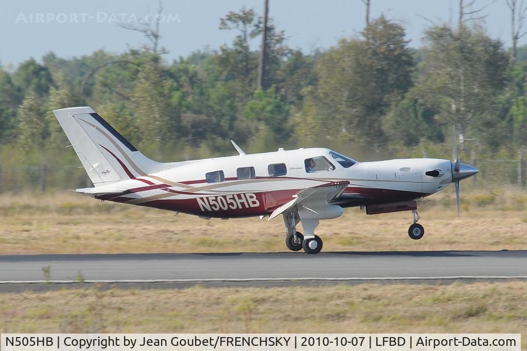 N505HB, 2007 Piper PA-46-500TP Malibu Meridian C/N 4697314, au touch 05