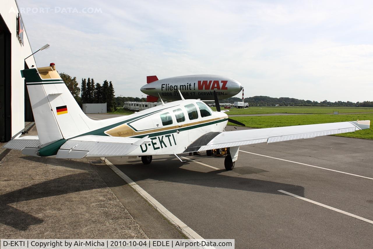 D-EKTI, 1980 Beech A36 Bonanza 36 C/N E-1646, Untitled, Beechcraft Bonanza