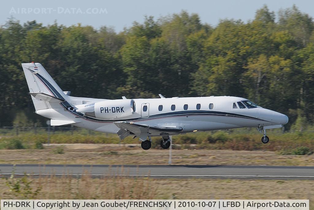 PH-DRK, 2002 Cessna 560XL Citation C/N 560-5258, landing 05