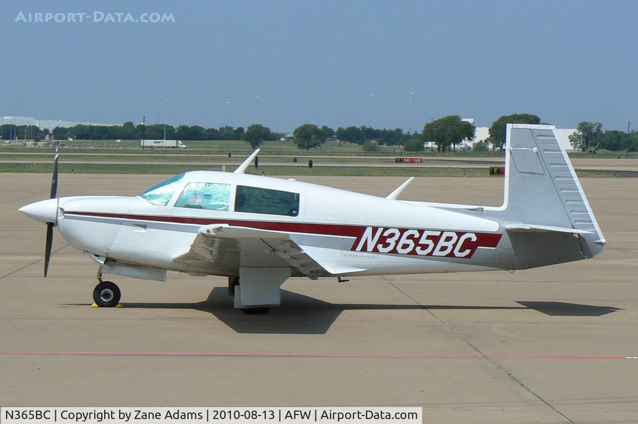 N365BC, Mooney M20J 201 C/N 24-1213, At Alliance Airport, Fort Worth, TX