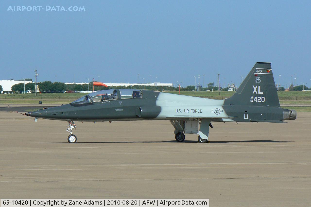65-10420, 1965 Northrop T-38A Talon C/N N.5839, At Alliance Airport - Fort Worth, TX