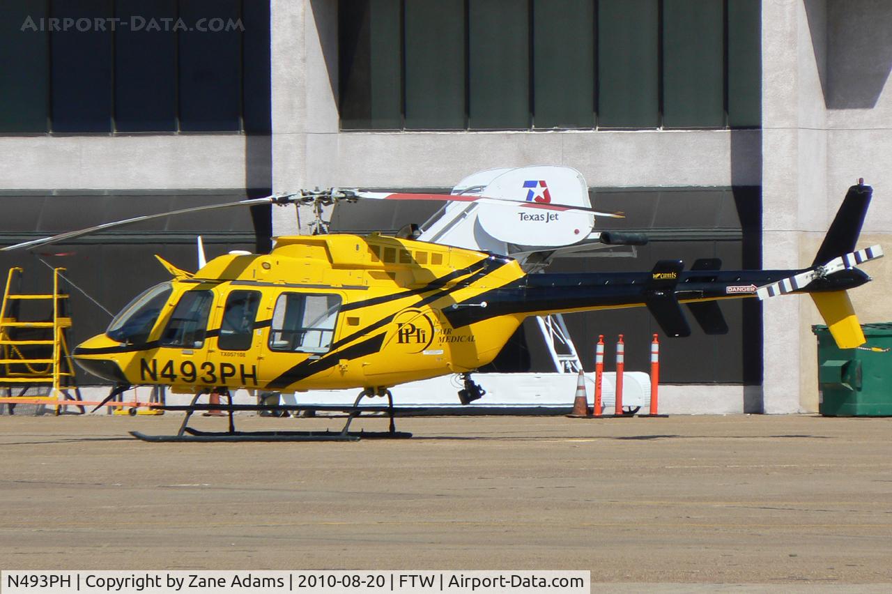 N493PH, 1999 Bell 407 C/N 53393, At Meacham Field - Fort Worth, TX
