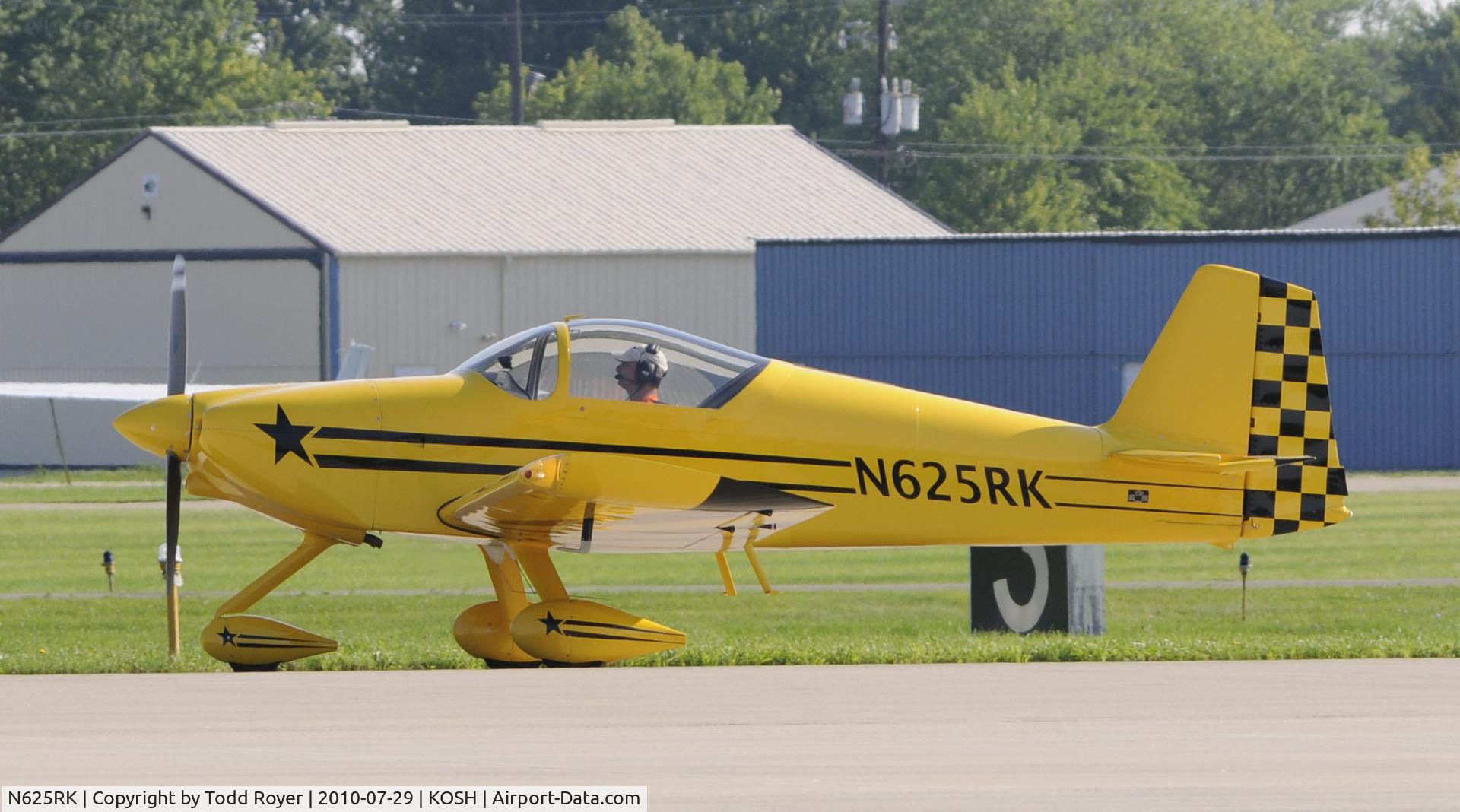 N625RK, 2007 Vans RV-6A C/N 23246, EAA AIRVENTURE 2010