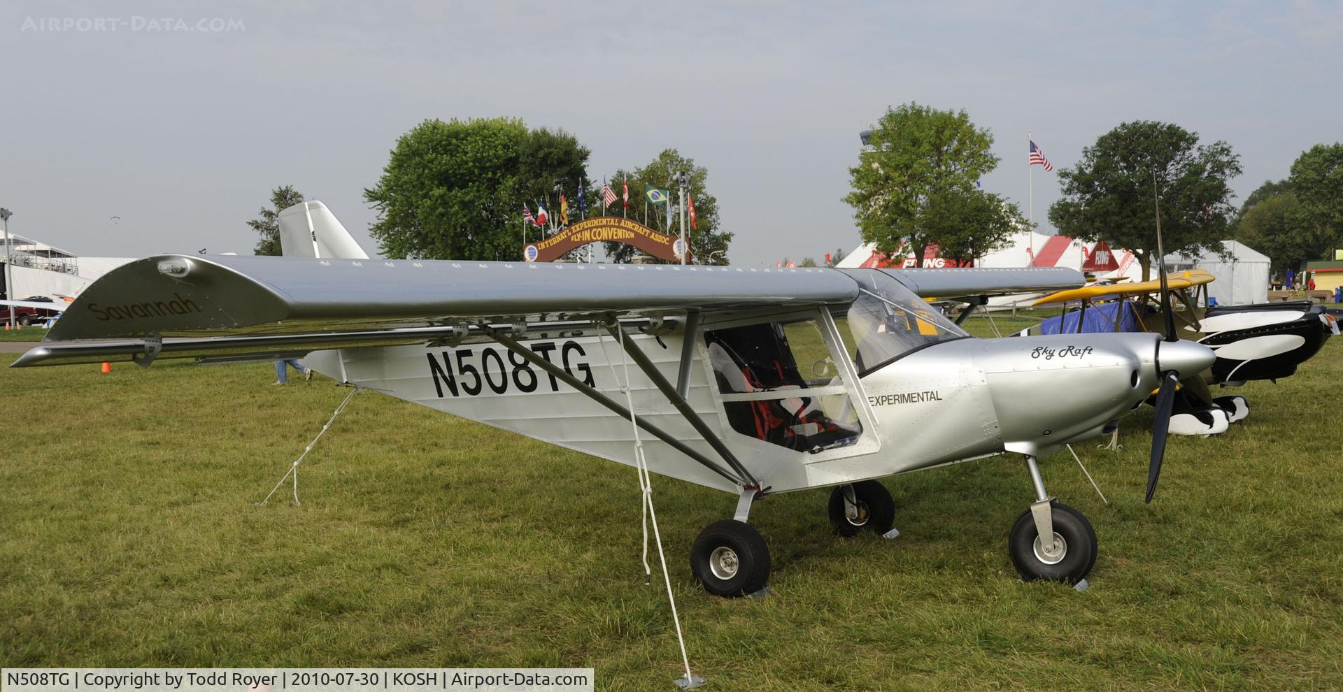 N508TG, ICP MXP-740 Savannah VGW C/N 08-11-51-789, EAA AIRVENTURE 2010