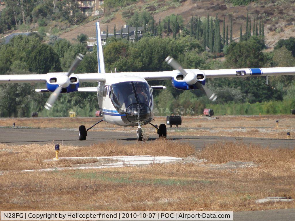 N28FG, 1984 Partenavia P-68 Observer C/N 325-18-OB, Powerplant: 2× Lycoming IO-360-A1B6 air-cooled flat-four, 149 kw (200 hp) each