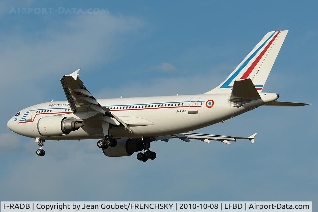 F-RADB, 1987 Airbus A310-304 C/N 422, COTAM pour la SOGERMA