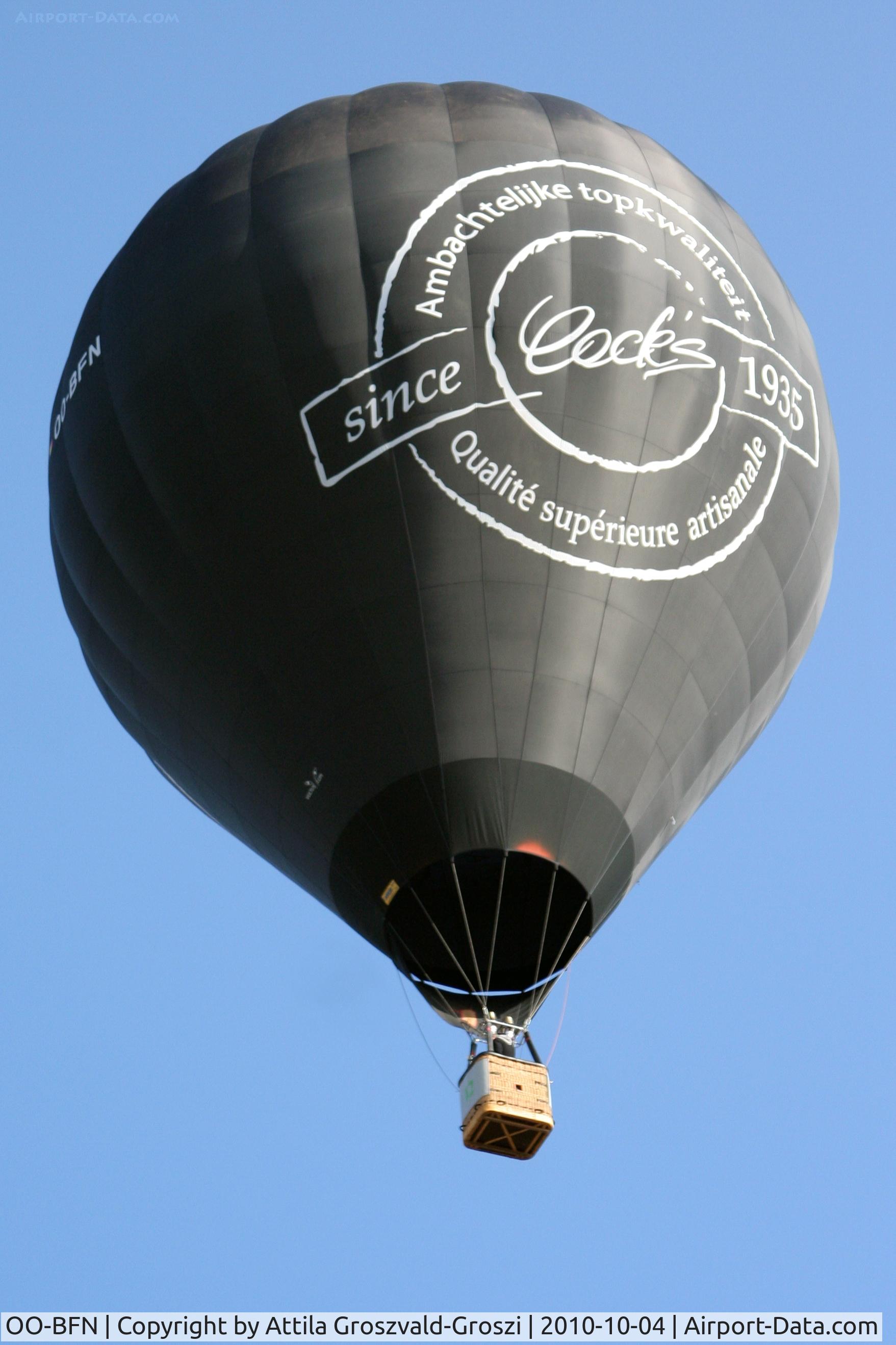 OO-BFN, 2009 Ultra Magic M-56C C/N 56/42, 19th World Hot Air Balloon Championship, Debrecen-Hungary