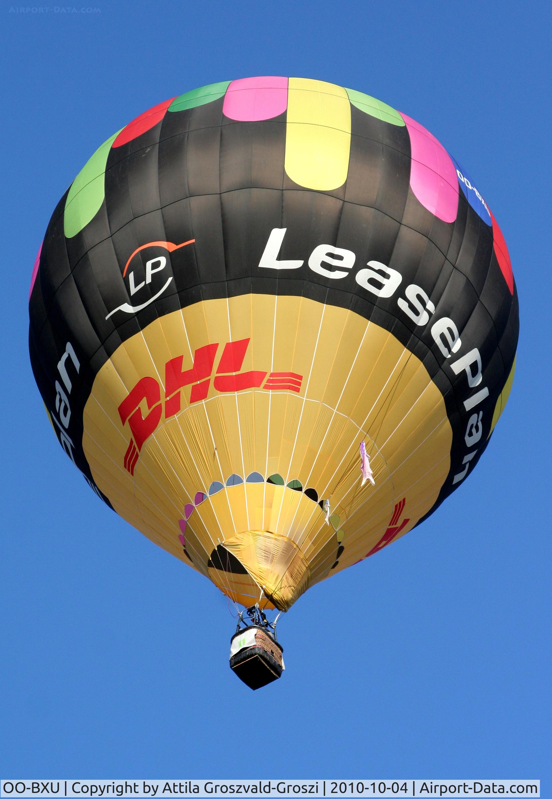 OO-BXU, 2001 Libert LC.2000 C/N 295/019, 19th World Hot Air Balloon Championship, Debrecen-Hungary