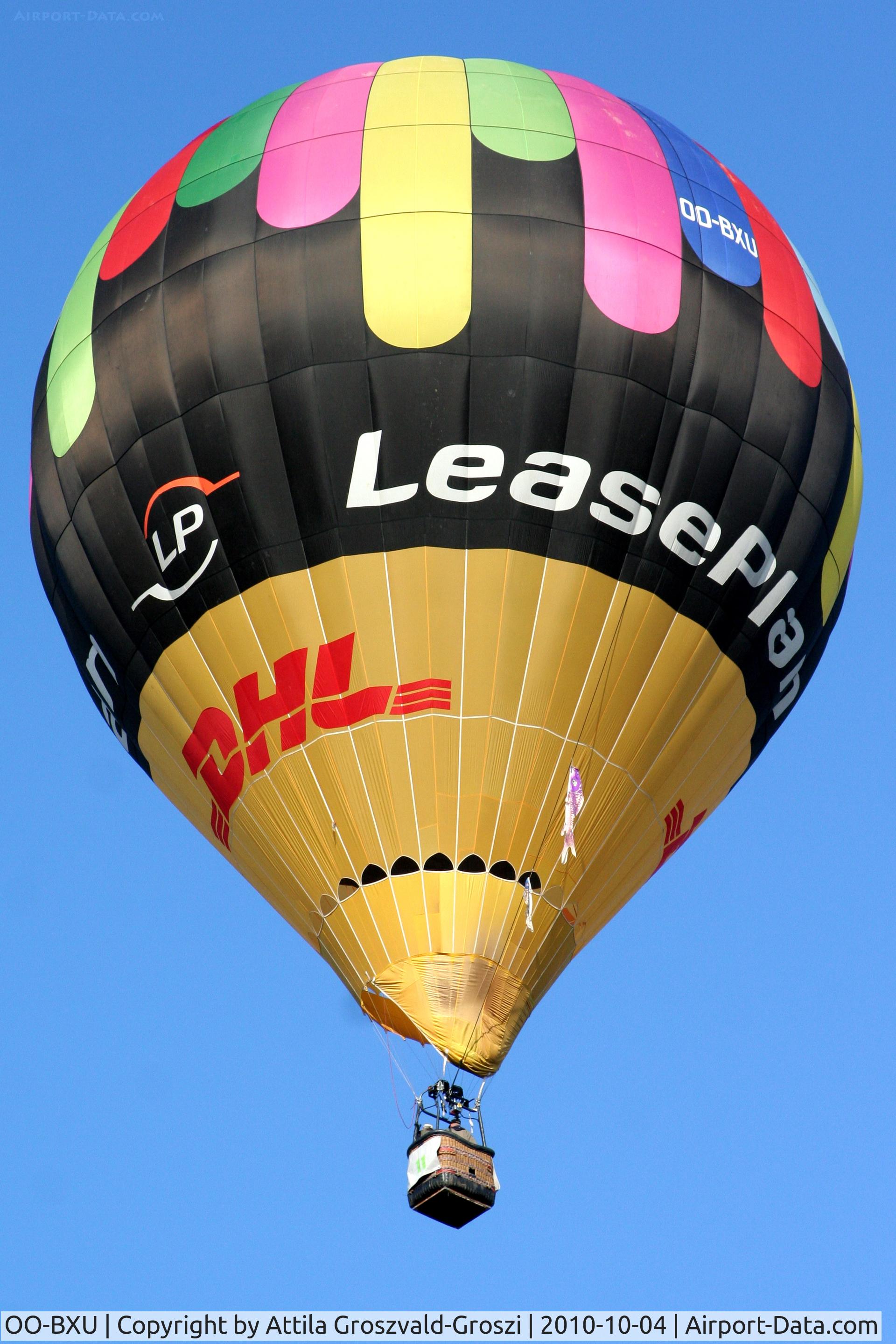OO-BXU, 2001 Libert LC.2000 C/N 295/019, 19th World Hot Air Balloon Championship, Debrecen-Hungary