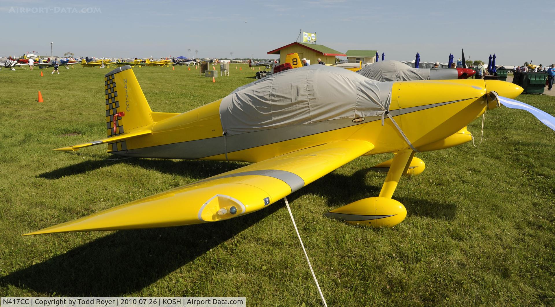 N417CC, 2004 Vans RV-7 C/N 71407, EAA AIRVENTURE 2010