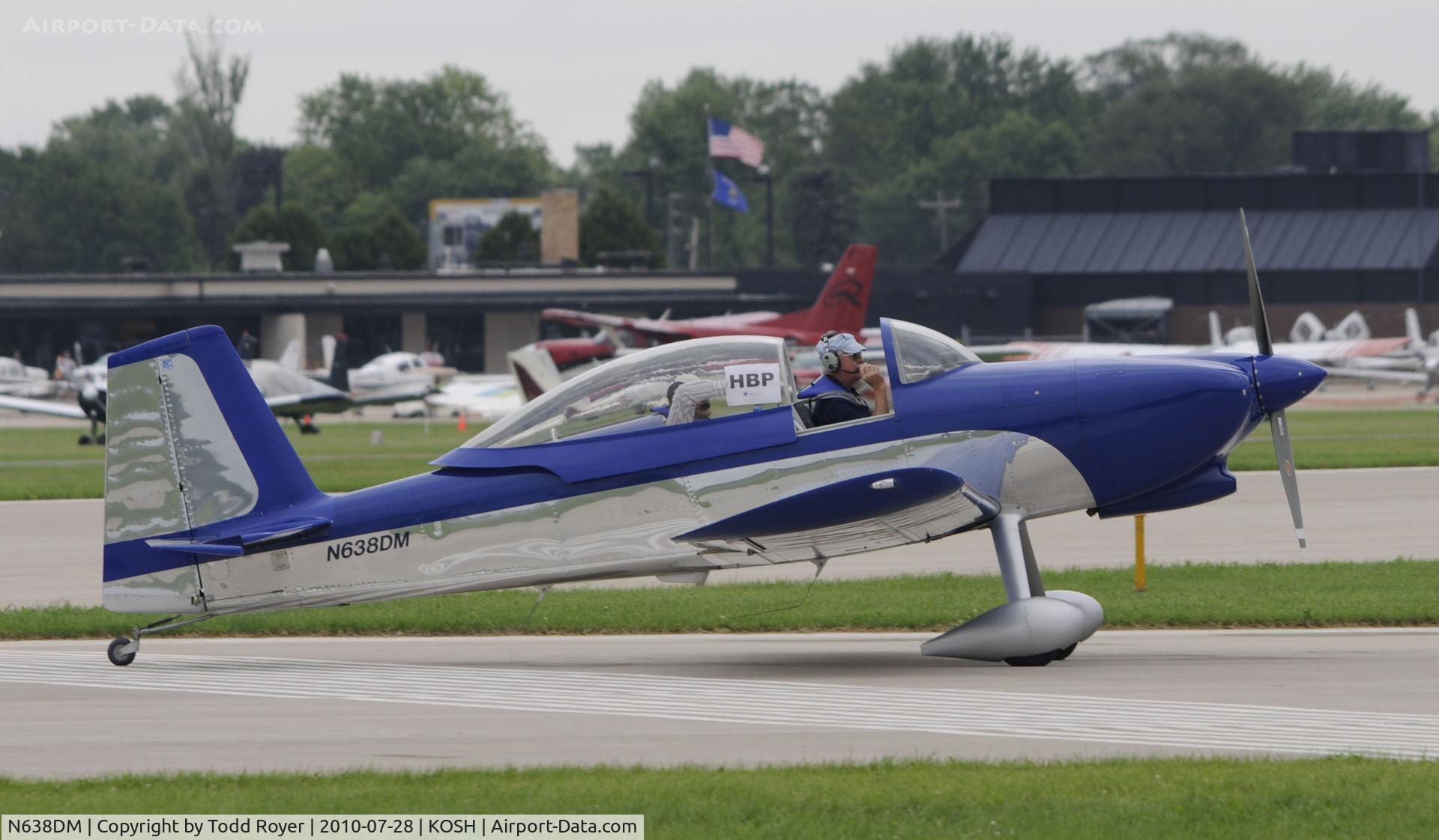 N638DM, 2003 Vans RV-8 C/N 80638, EAA AIRVENTURE 2010