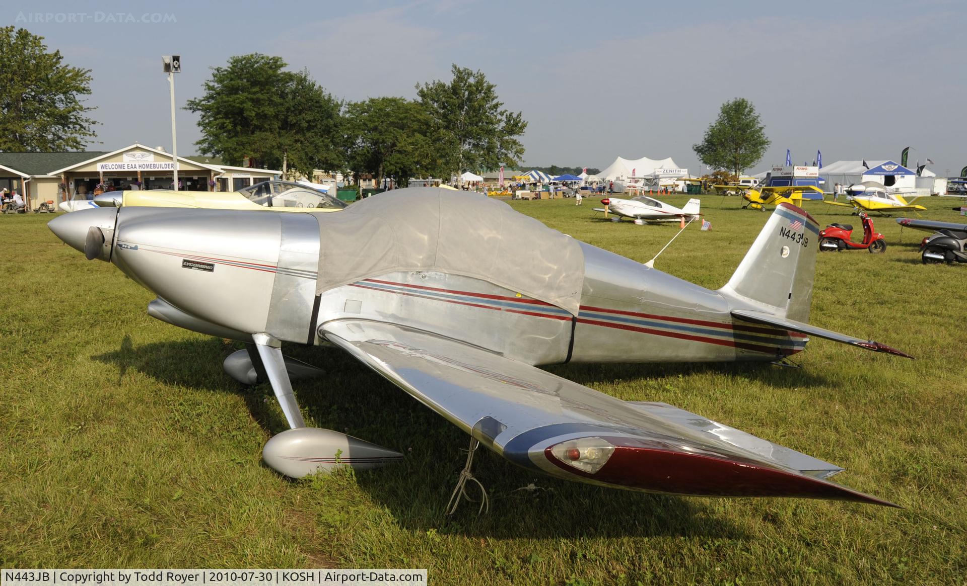 N443JB, 1989 Vans RV-6 C/N 20023, EAA AIRVENTURE 2010