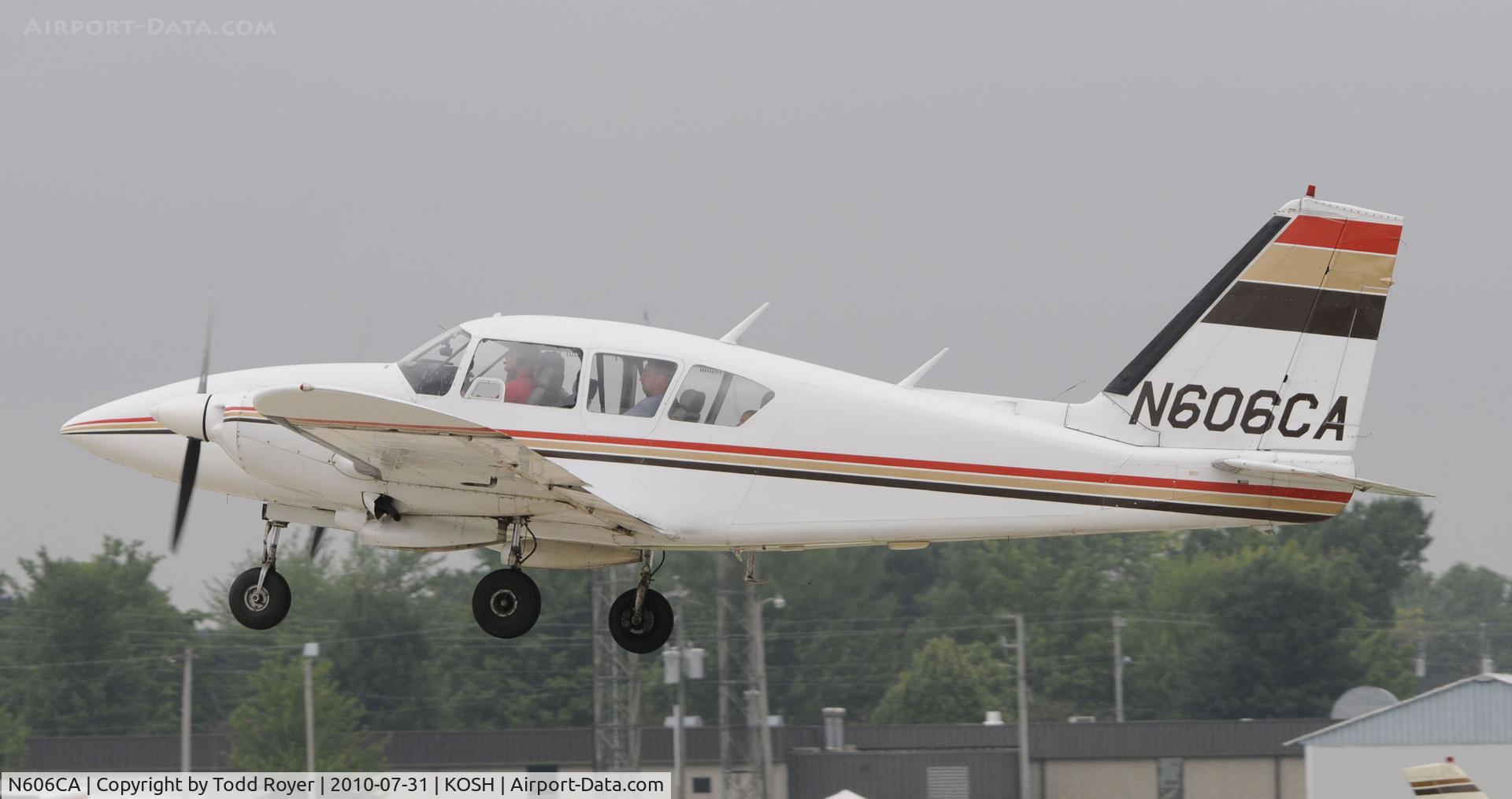 N606CA, 1972 Piper PA-23-250 Aztec C/N 27-4853, EAA AIRVENTURE 2010