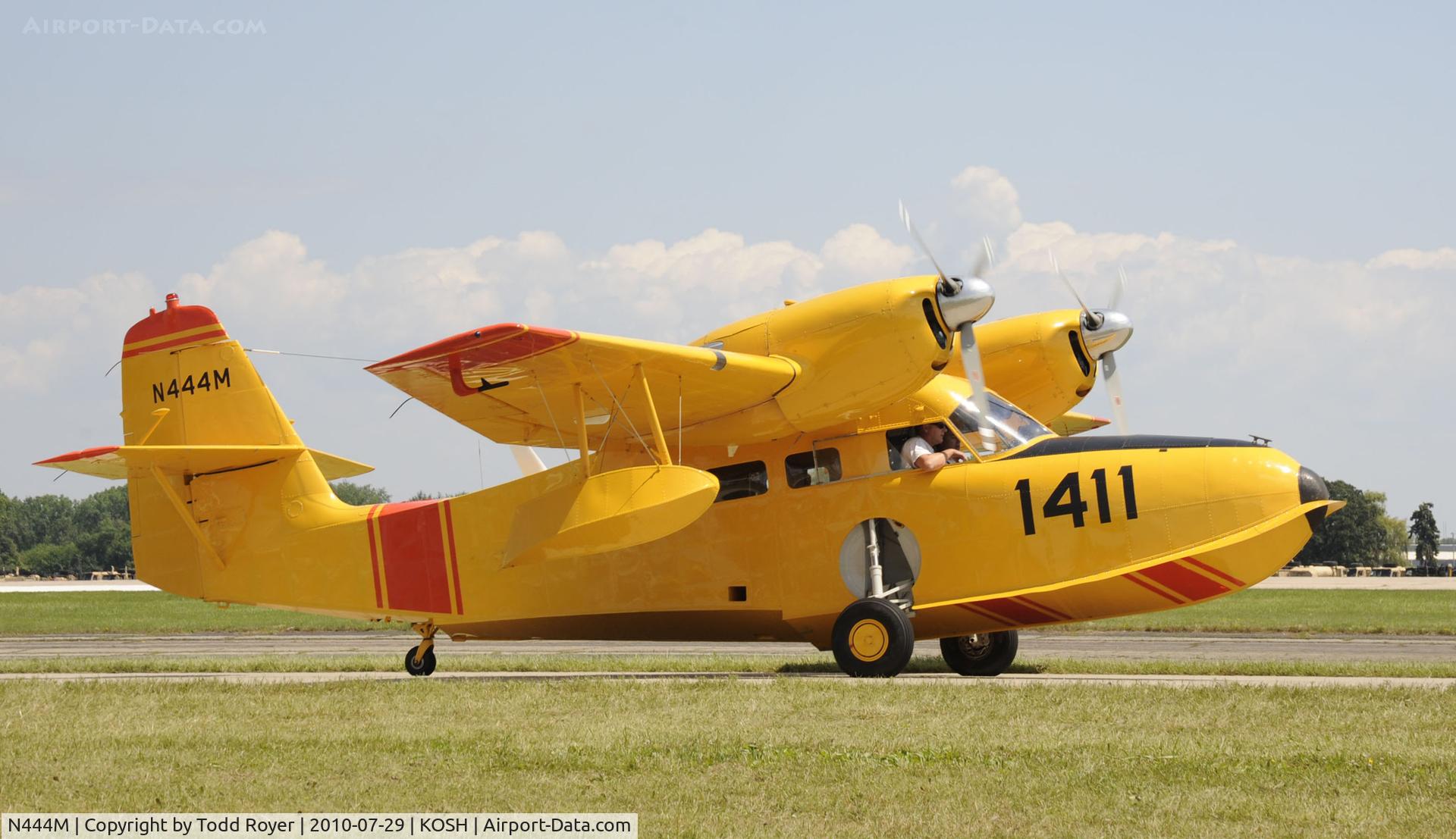 N444M, Grumman G-44A Widgeon C/N 1411, EAA AIRVENTURE 2010