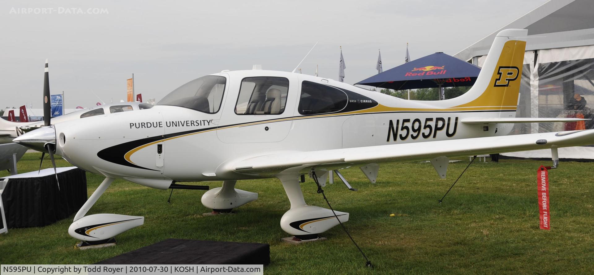N595PU, Cirrus SR20 C/N 2054, EAA AIRVENTURE 2010