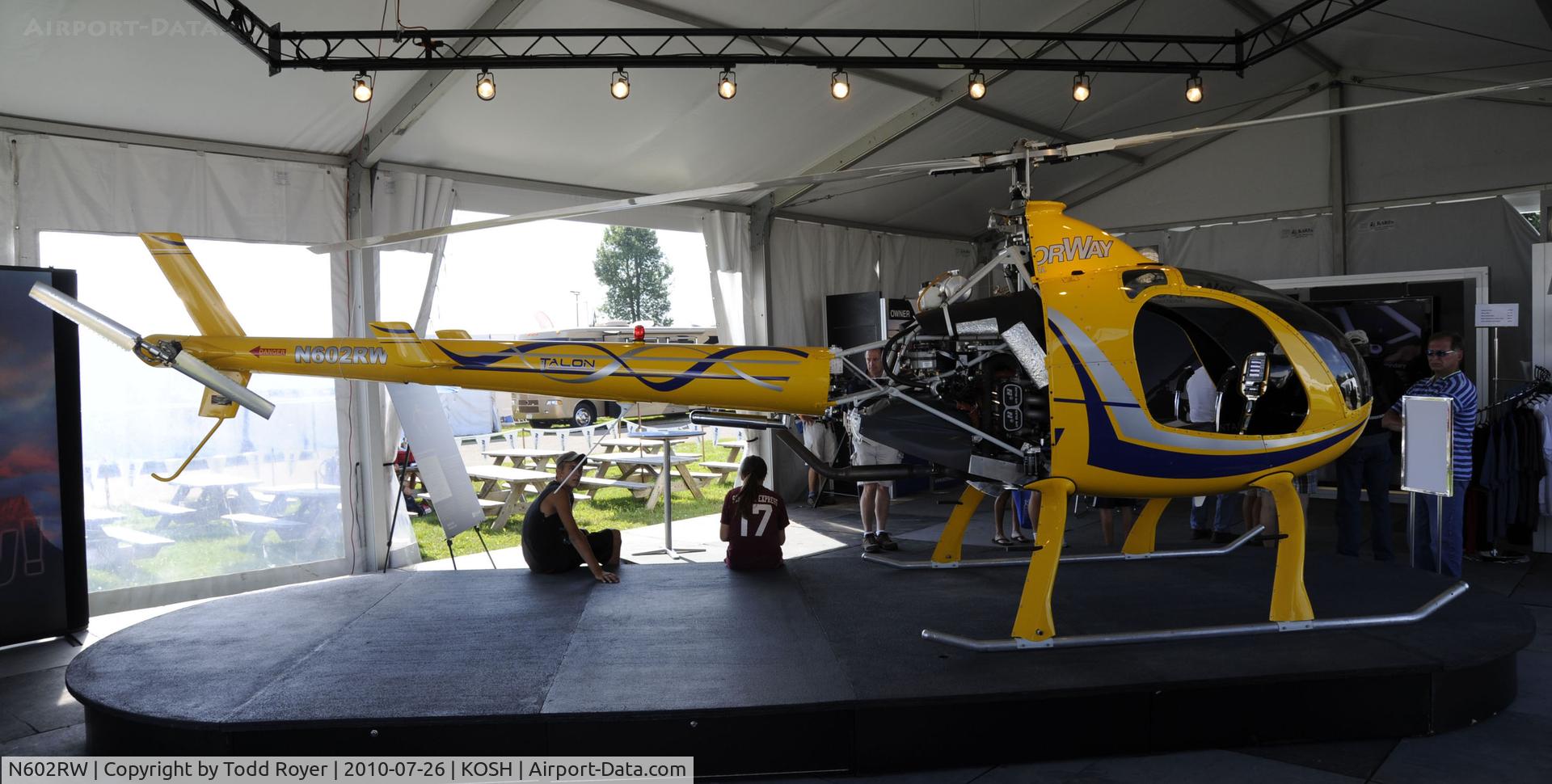 N602RW, RotorWay A600 Talon C/N 8011, EAA AIRVENTURE 2010
