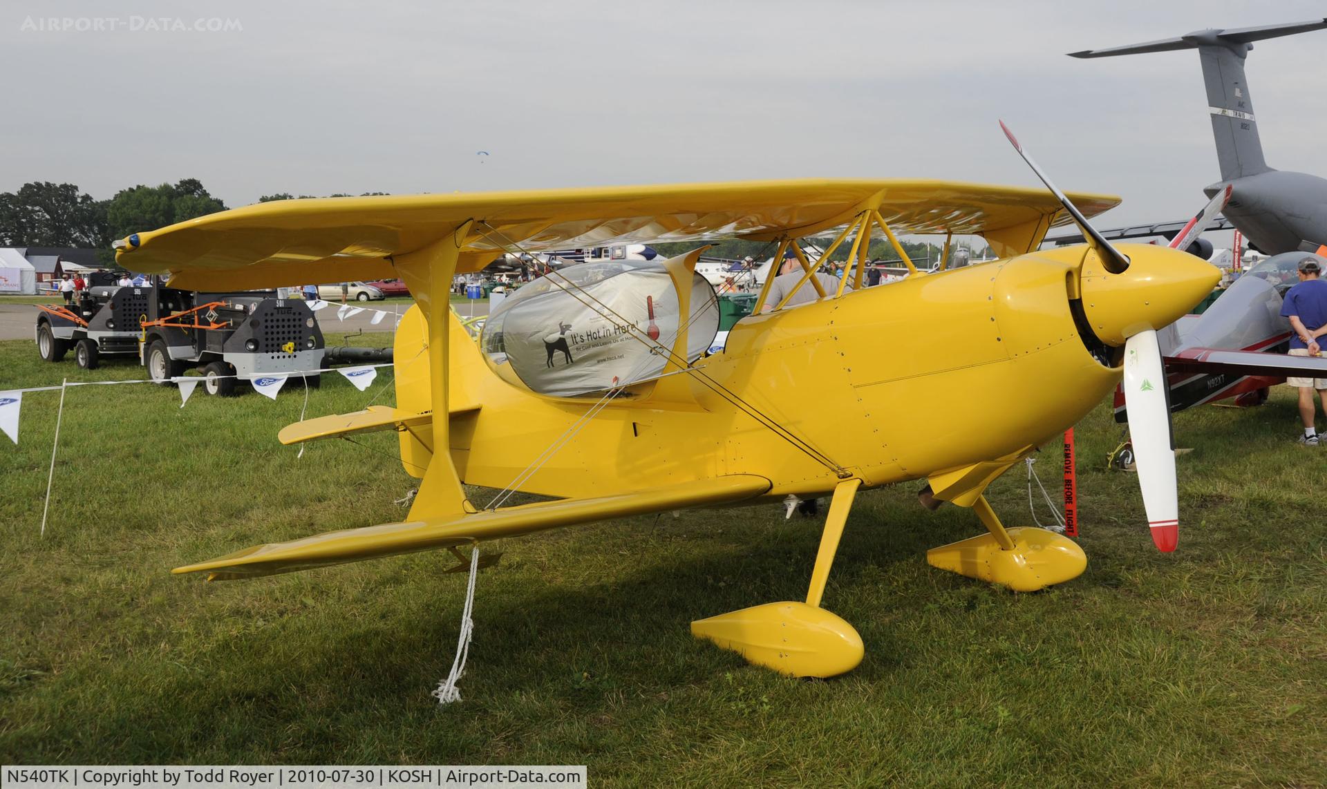 N540TK, 2004 Pitts S-2B Special C/N 1, EAA AIRVENTURE 2010