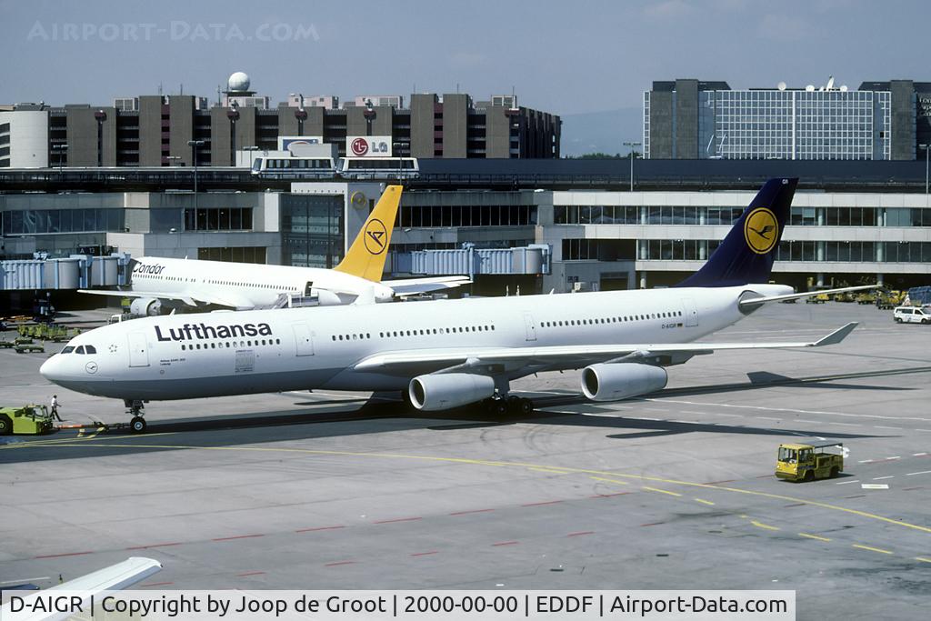 D-AIGR, 1999 Airbus A340-313X C/N 274, To be delivered to the Luftwaffe as 16+01 shortly.