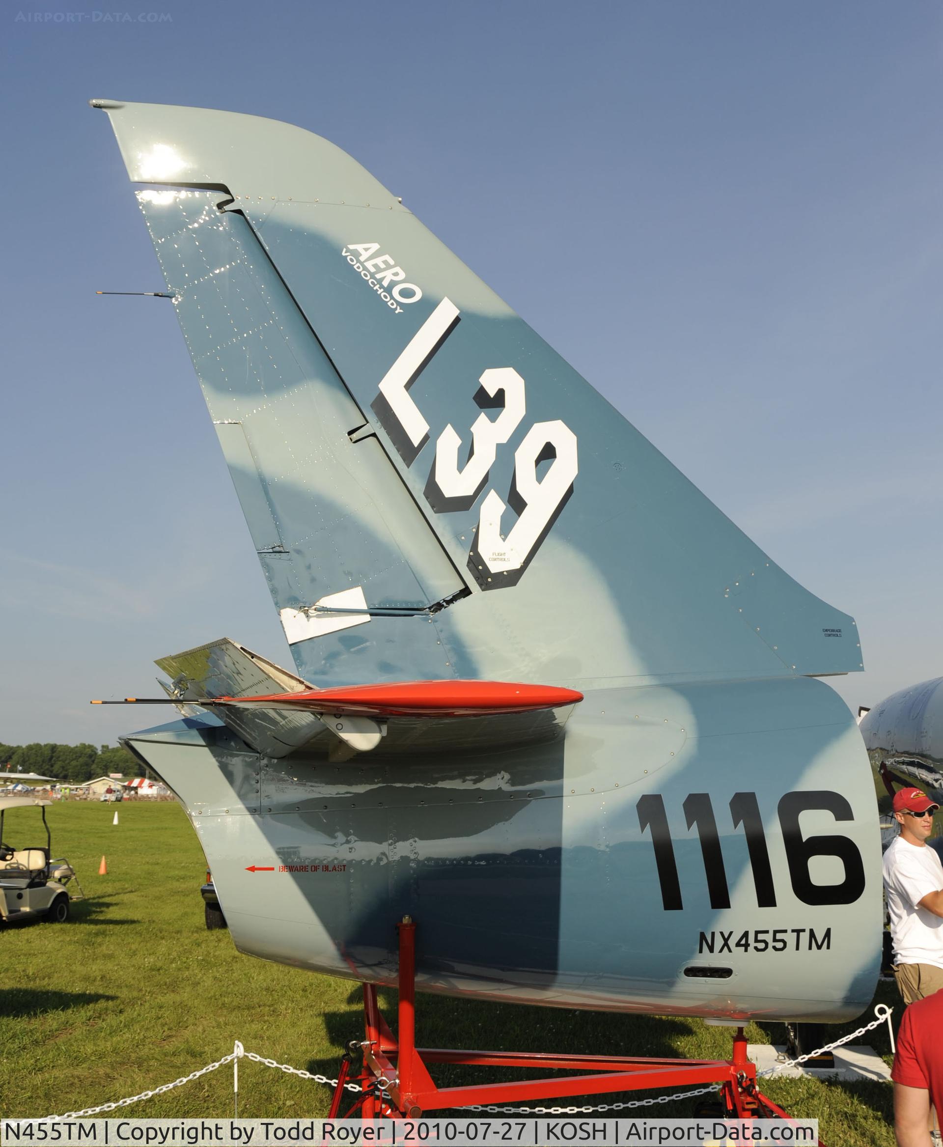 N455TM, 1978 Aero L-39 Albatros C/N PA-831116, EAA AIRVENTURE 2010