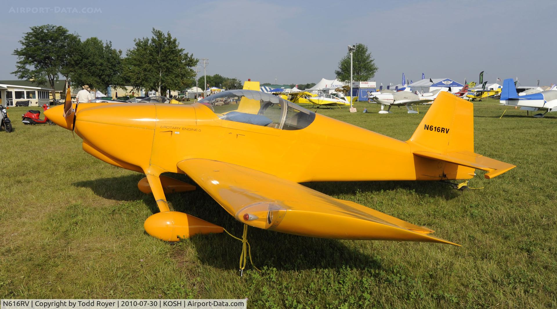 N616RV, 2000 Vans RV-6 C/N 24491, EAA AIRVENTURE 2010