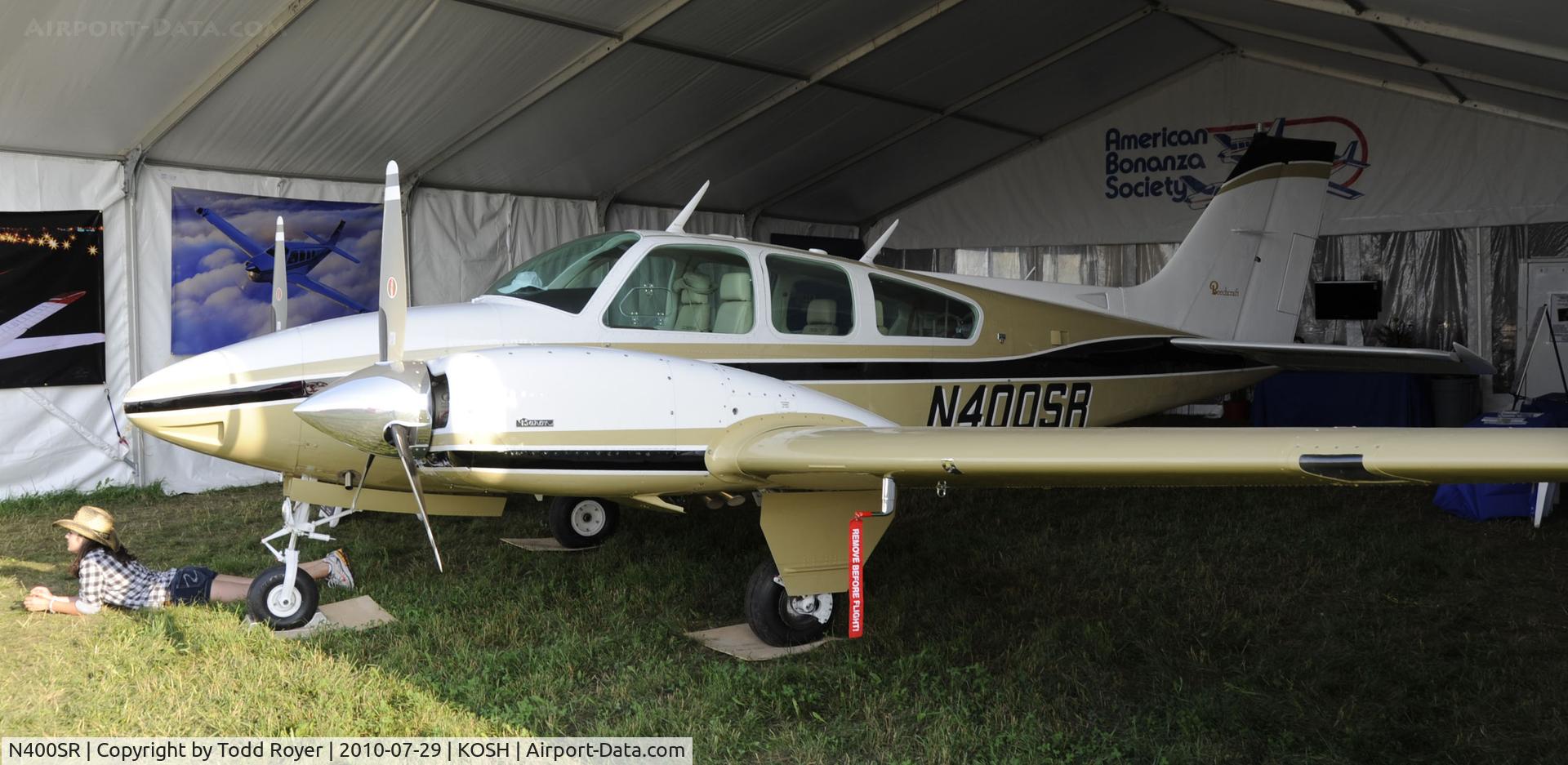N400SR, 1976 Beech 95-B55 (T42A) Baron C/N TC-1970, EAA AIRVENTURE 2010