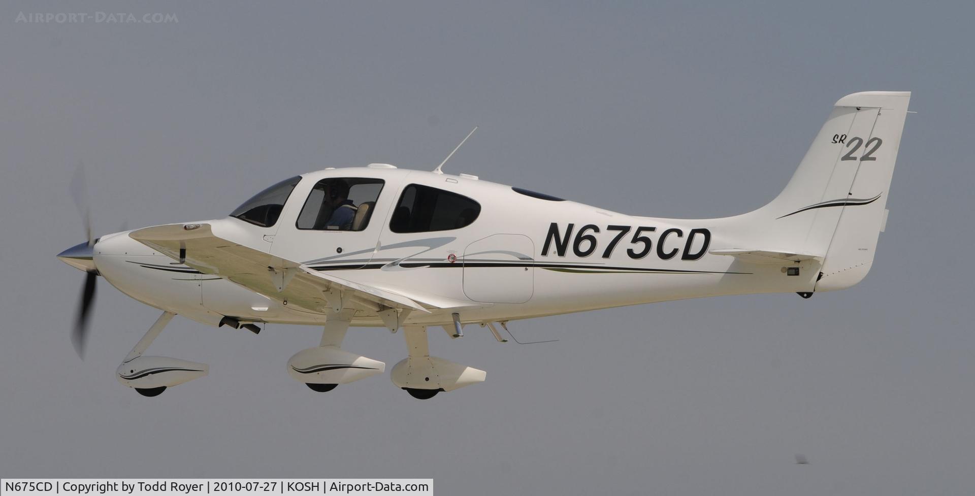 N675CD, 2005 Cirrus SR22 C/N 1708, EAA AIRVENTURE 2010