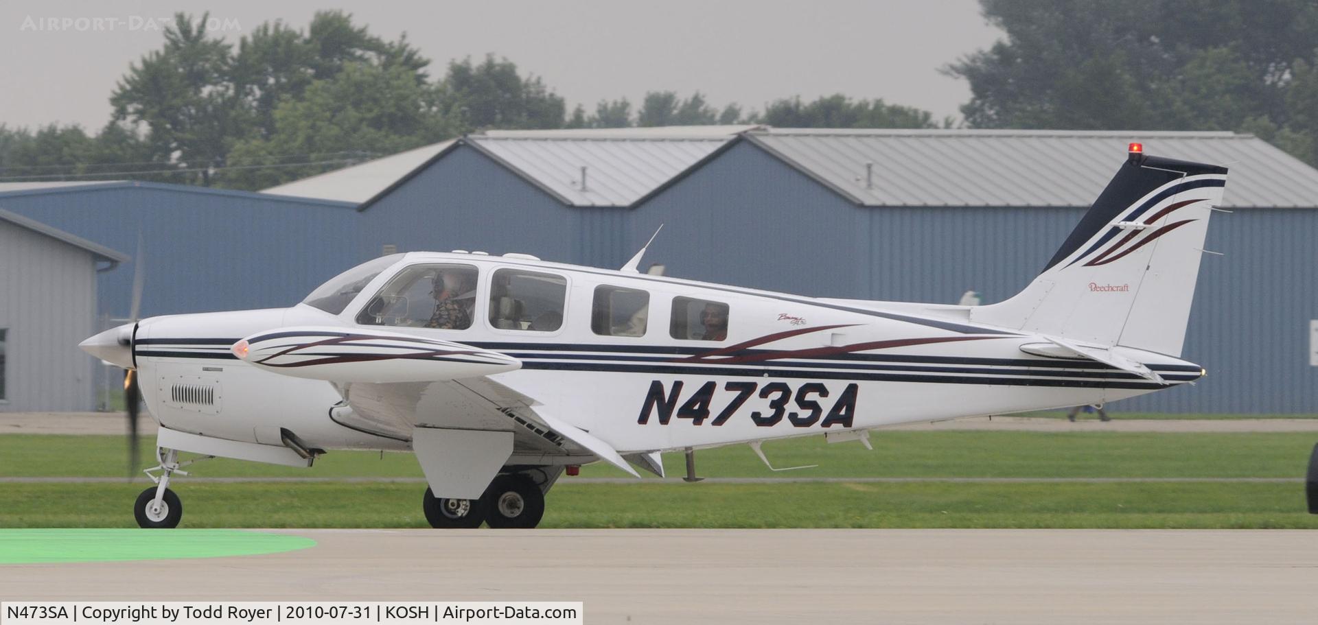N473SA, 2002 Raytheon Aircraft Company A36 Bonanza Bonanza C/N E-3473, EAA AIRVENTURE 2010