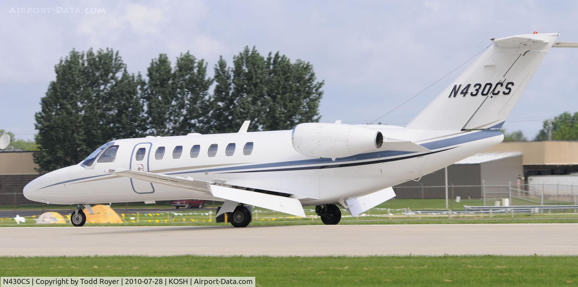 N430CS, 2007 Cessna 525B C/N 525B0185, EAA AIRVENTURE 2010