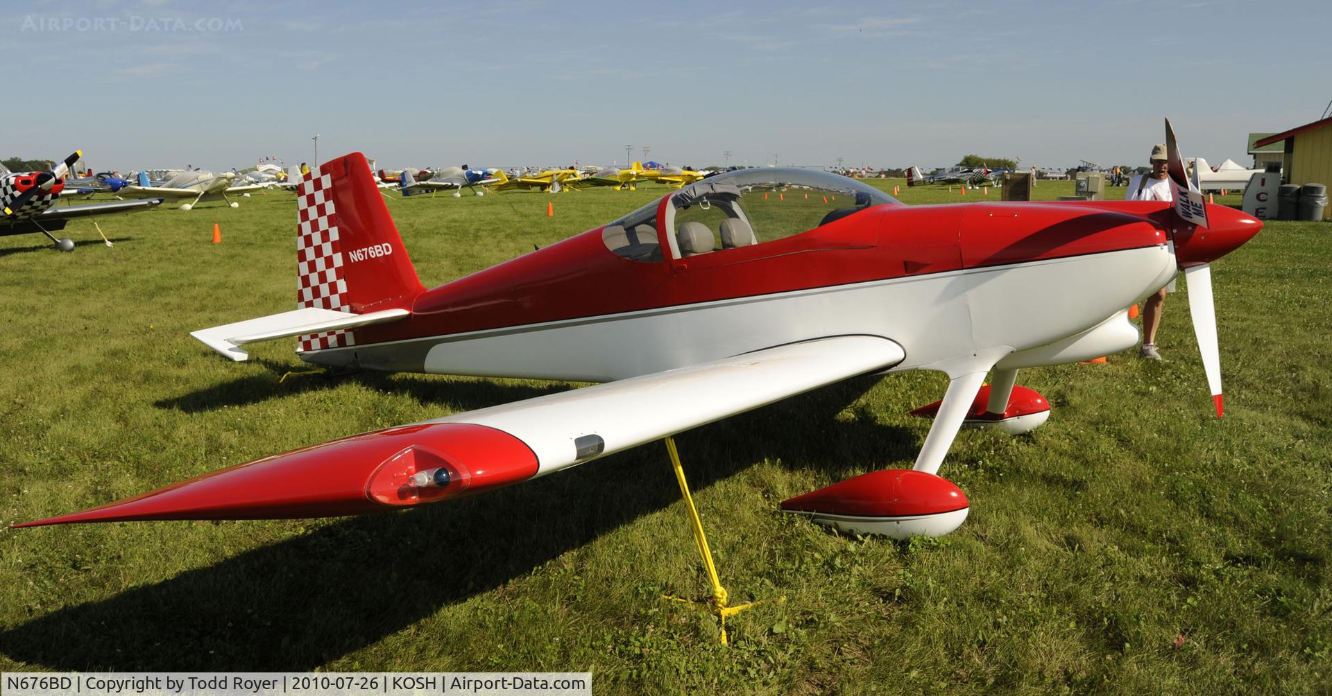 N676BD, Vans RV-7 C/N 71735, EAA AIRVENTURE 2010
