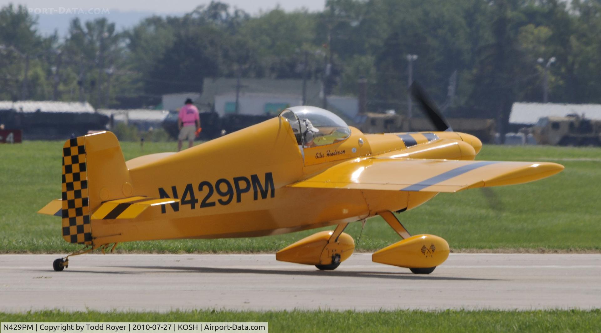 N429PM, 1967 Pete Myers Special PM-2 C/N 2, EAA AIR VENTURE 2010